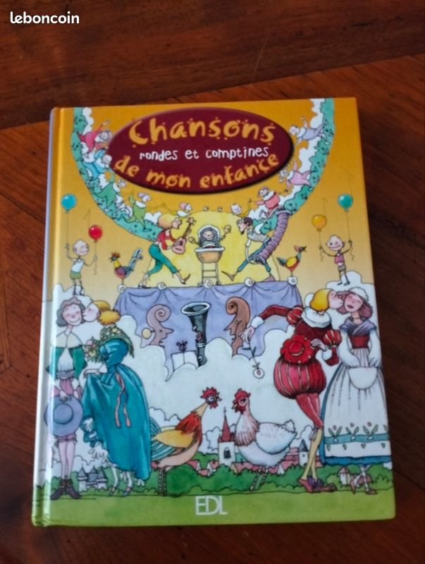 Livre Chansons, rondes et comptines de mon enfance (image 1)