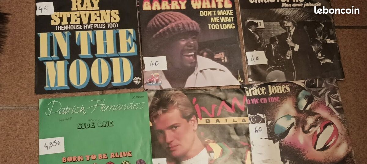 24 vinyls 45 tours (image 2)