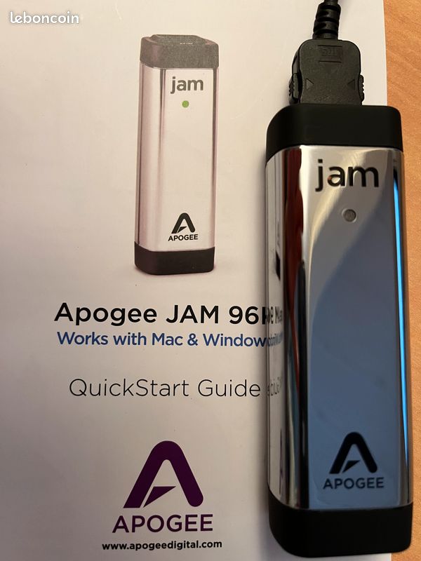 Apogee JAM 96K Interface Guitare / Basse (image 2)