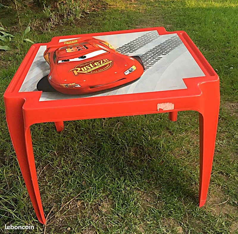 Table de jardin enfant disney cars (image 3)