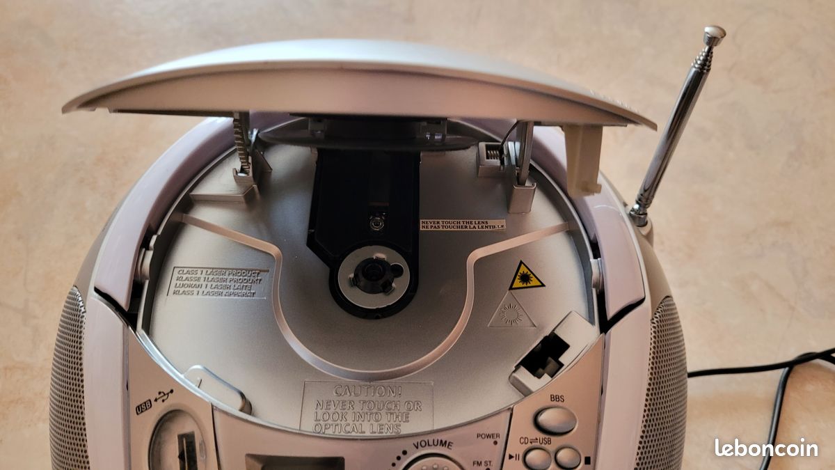 Poste CD, cassette, USB, radio (image 3)