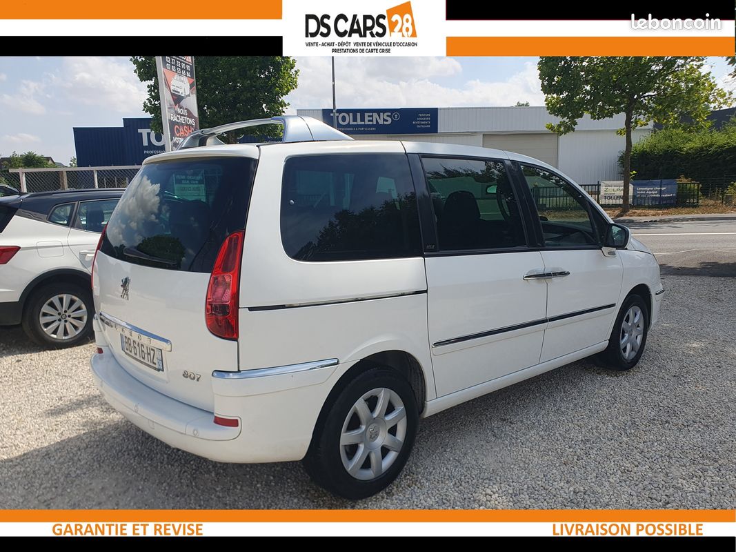 Peugeot 807 2,0 hdi/7 places/Radars/Clim/Régulateur/Distrib neuve/Garantie/Réservation&Livraison Possible (image 4)