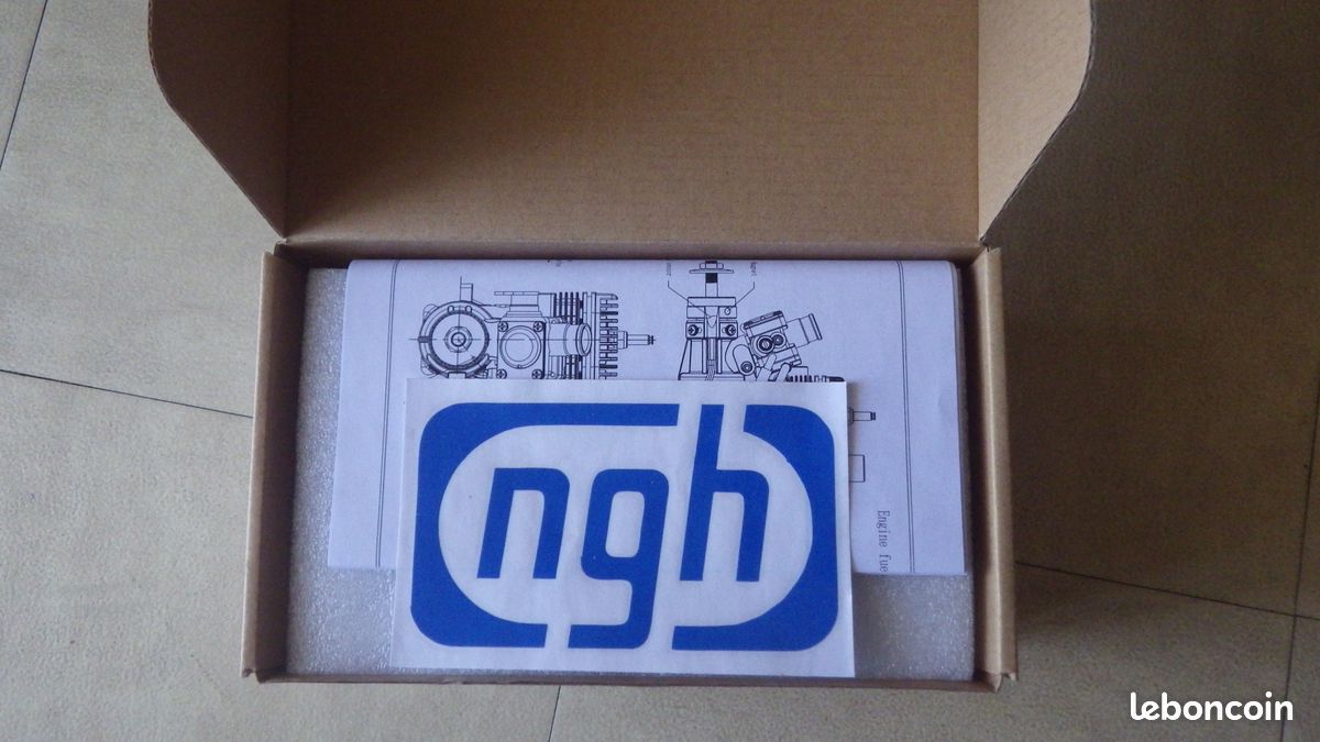 Moteur aéromodélisme NGH GT-9 V2 Pro 9cc - Modélisme