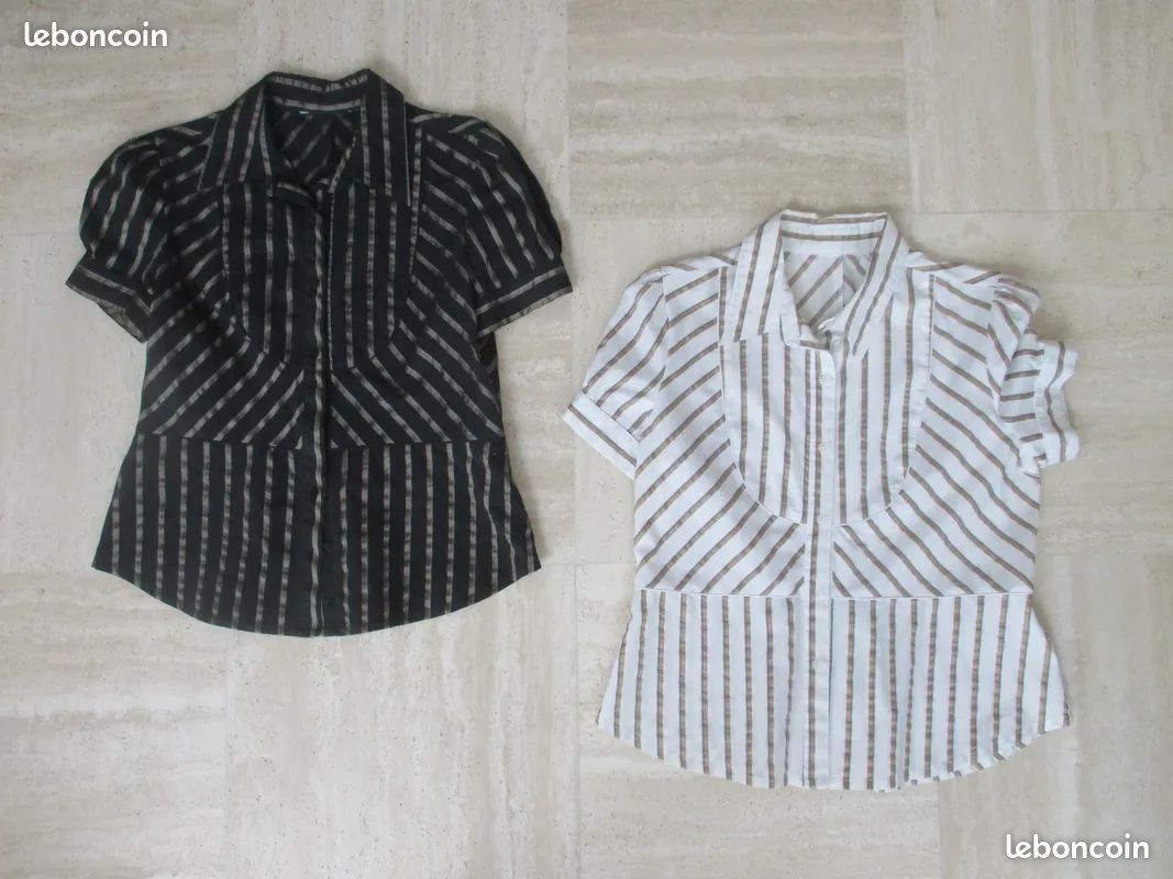 Chemisiers en coton 38/40 (image 1)