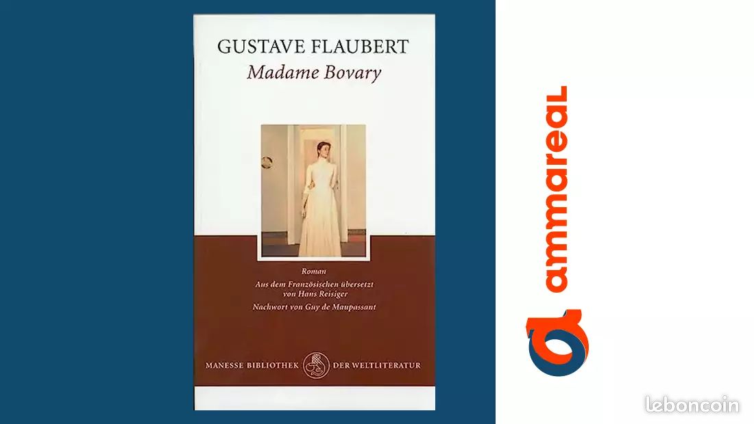 Lot De 6 Livres De Flaubert – Trois Contes, Bouvard Et Pécuchet, Madame Bovary, Salammbô
