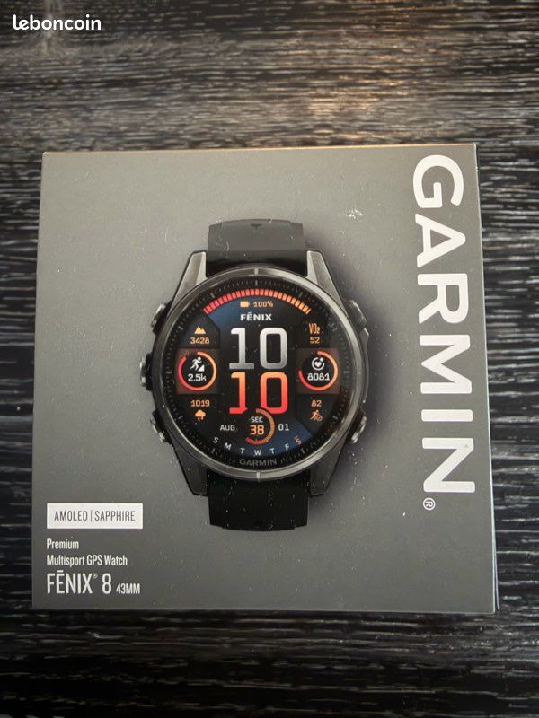 Montre connectée Garmin Fenix 8 43mm (image 1)