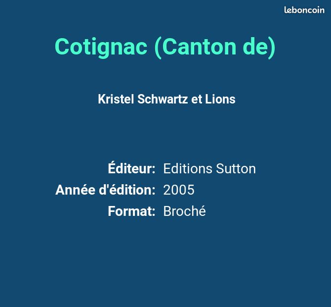 Cotignac (Canton de) - Kristel Schwartz et Lions (image 2)