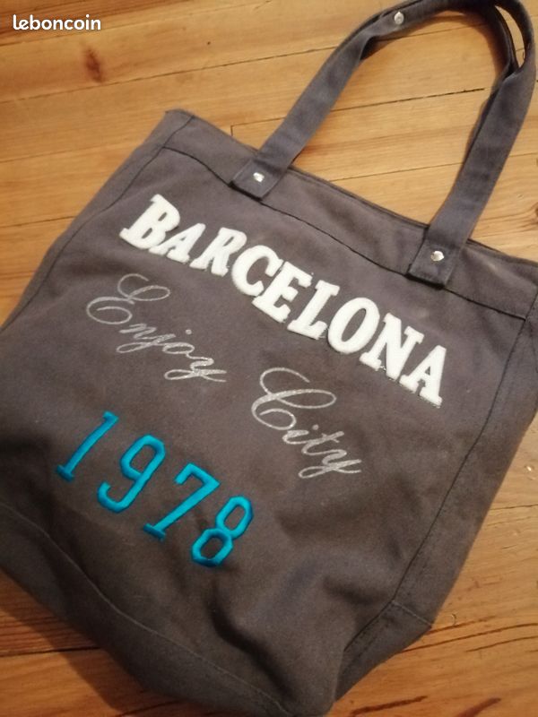 Sac cabas tissus "barcelone" (image 1)