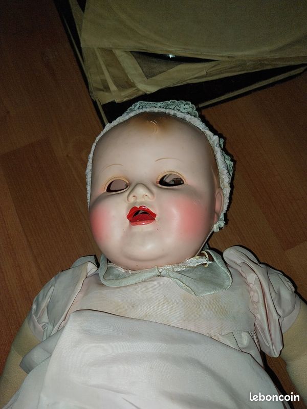 poupée ancienne Raynal Rhodoid