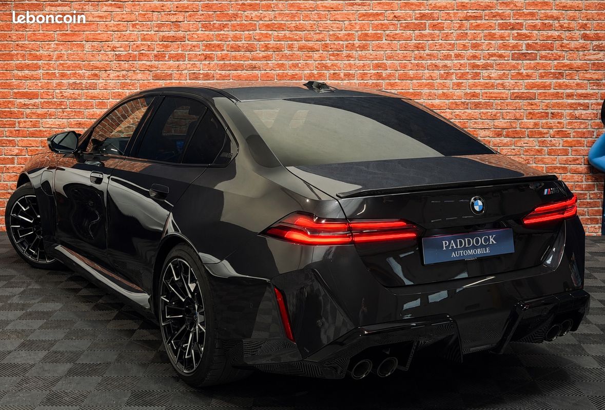 BMW M5 G90/G99 PHEV 727cv BVA8 XDrive - GARANTIE 07/2028 - CARBONE - Bower&Wilkins - HUD - IMMAT FRANCE (image 2)