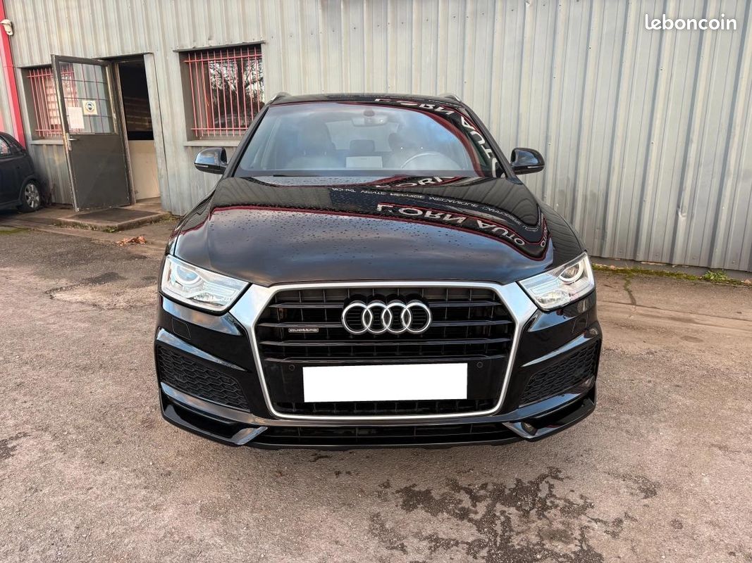 Audi Q3 2.0 TDI 184cv QUATTRO S-TRONIC FACELIFT CUIR GPS LED BVA 2018 (image 3)