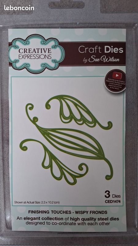 3 dies scrapbooking neufs (image 2)
