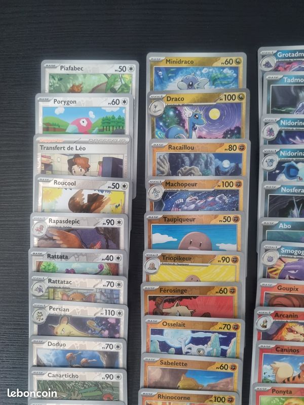 Pokemon 60 cartes 151 reverse (image 2)