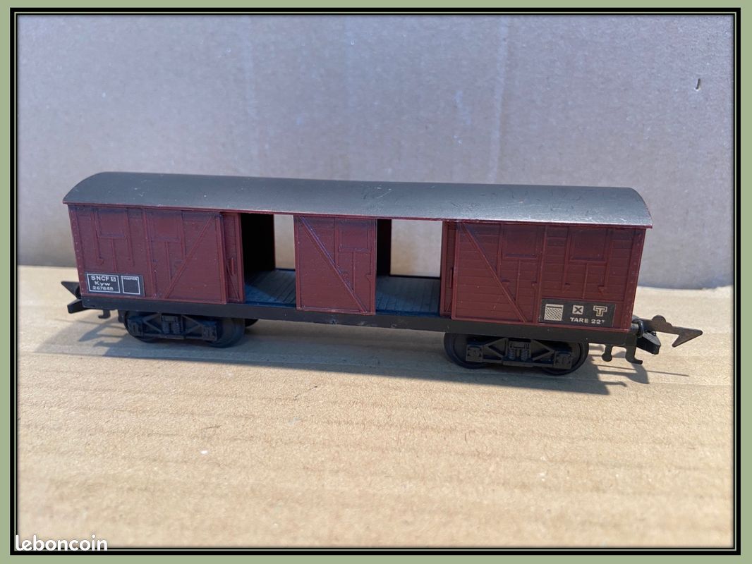 Wagon Couvert TP - SNCF - JOUEF - Echelle HO - Réf 653 (image 8)