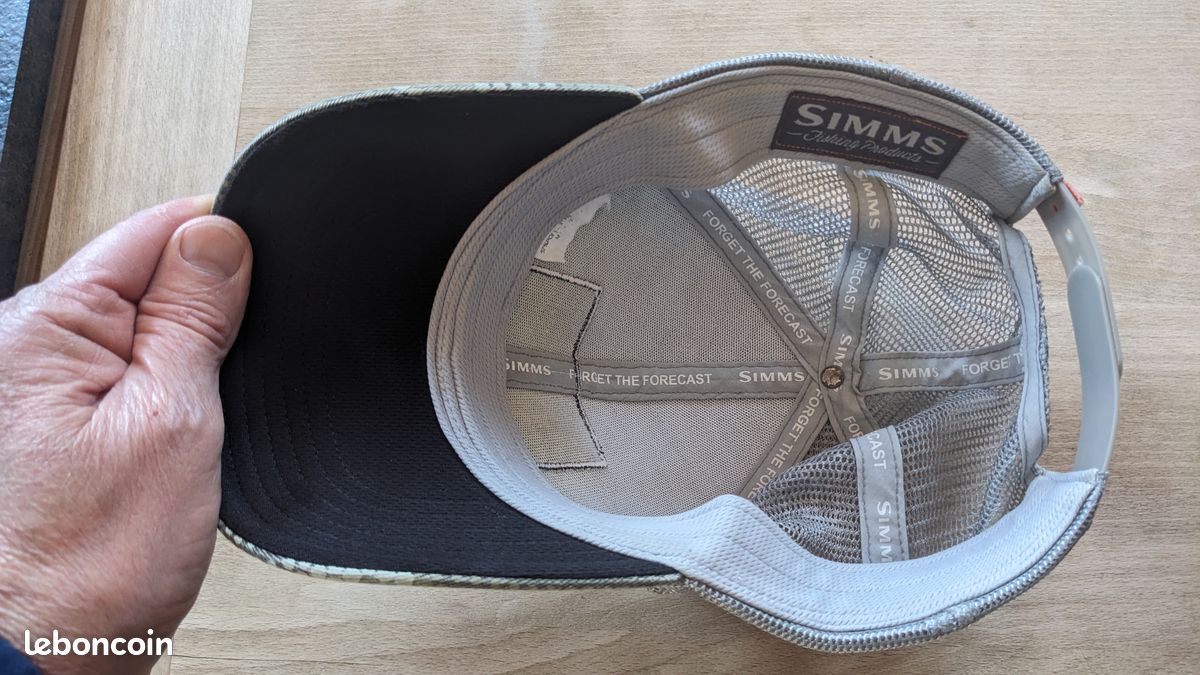 Casquette SIMMS la Trout Patch Trucker Dark Bronze, Vente article de pêche sur La Boite à Mouche