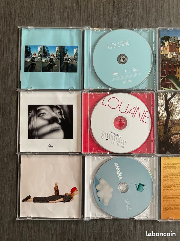 Lot de 6 CD Louane - Angèle - Kendji Girac (image 2)