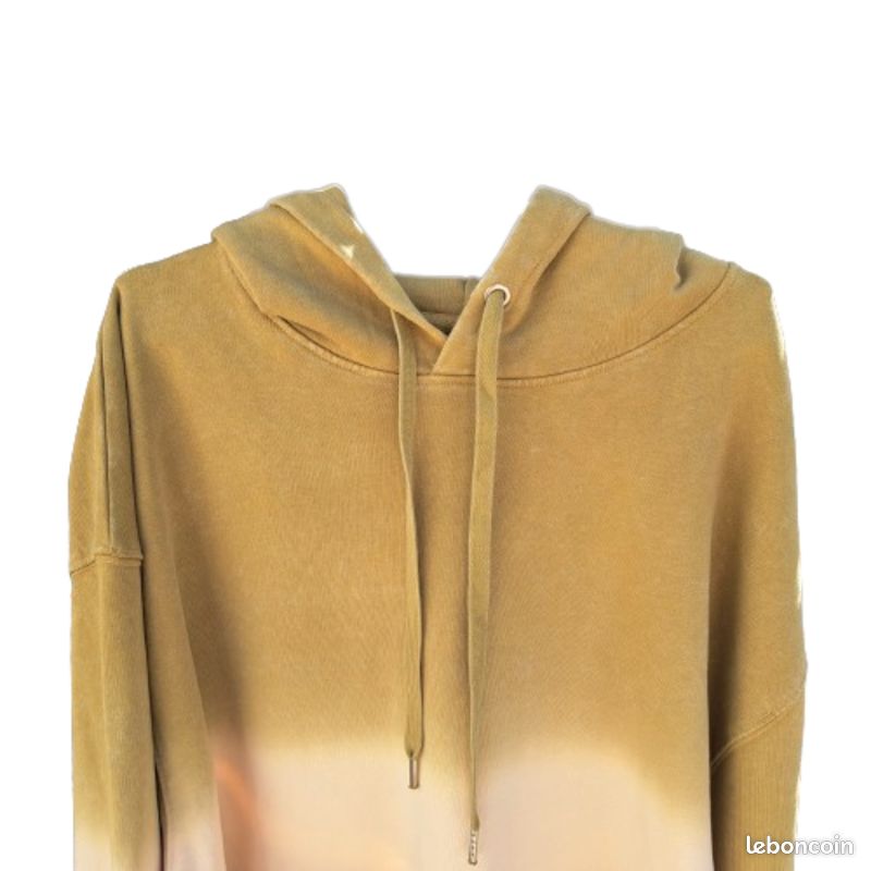 Hoodies/Sweat capuche bicolore tie & dye 100% coton biologique FAIR WEAR (image 3)