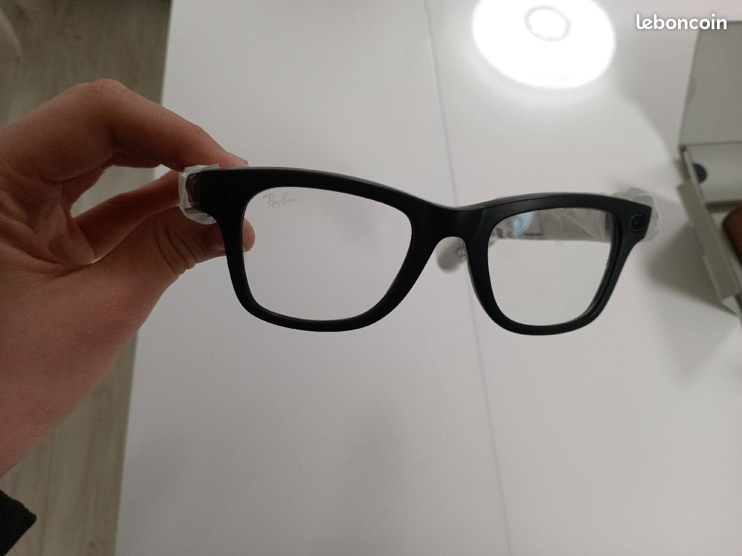 Lunette meta RAY-BAN Gen2 noir mate (image 3)