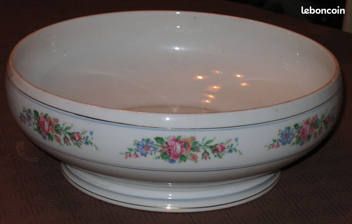 Service Porcelaine de Limoges LANTERNIER Année 40 (image 9)
