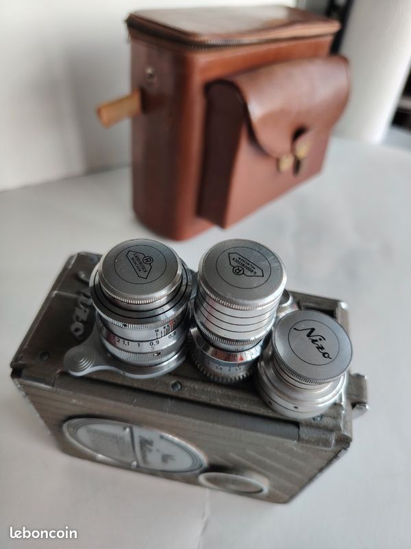 Nizo Heliomatic Model 8S2R 8mm Cine Camera Kit
