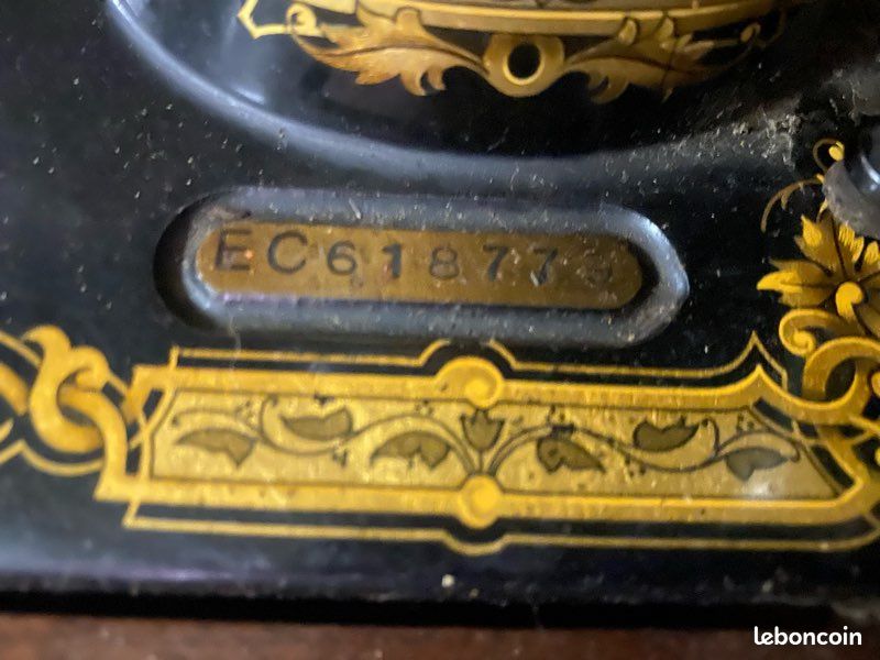 Ancienne machine à coudre Singer (image 3)