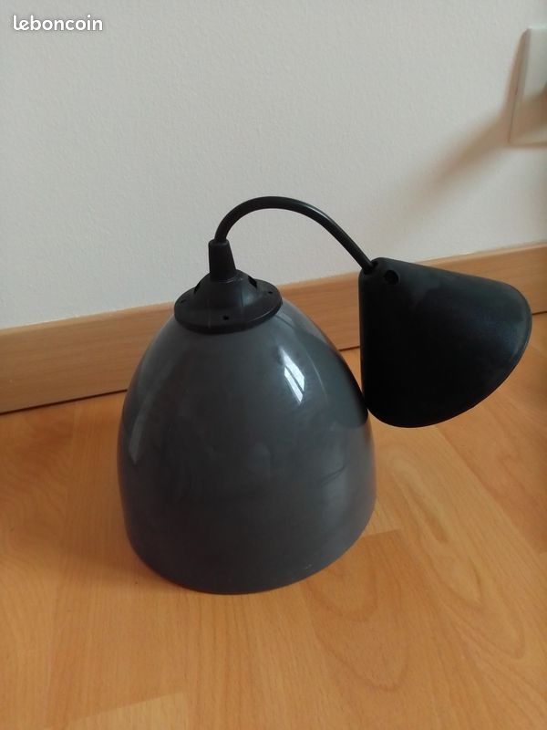 Plafonnier gris (image 1)