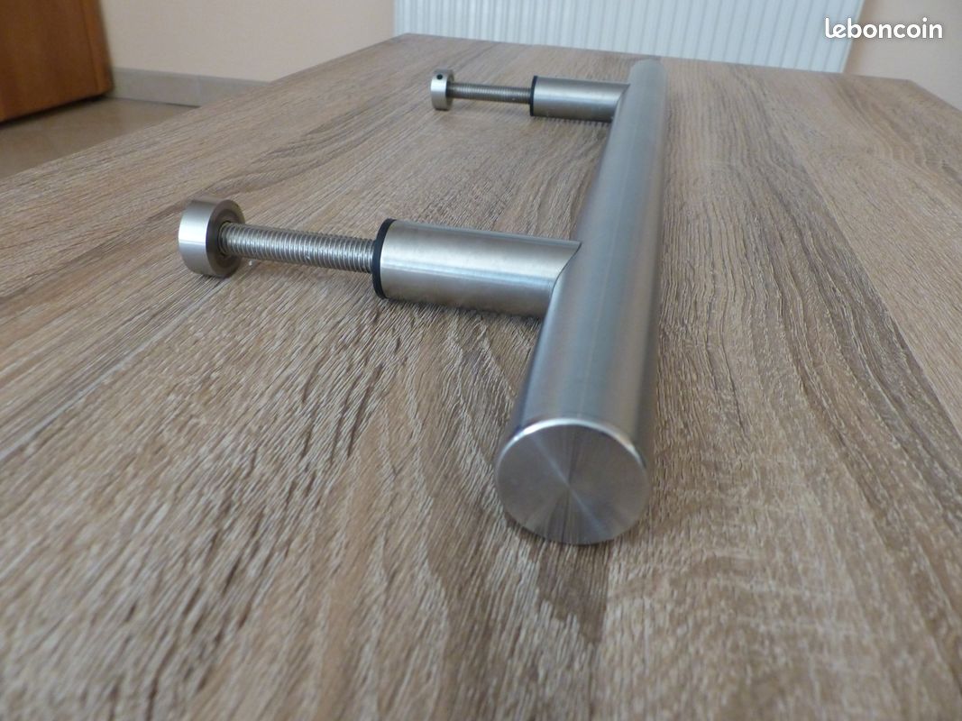 Poignée porte inox (image 2)