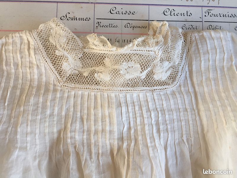 Chemise de nuit enfant Poupée kokeshi