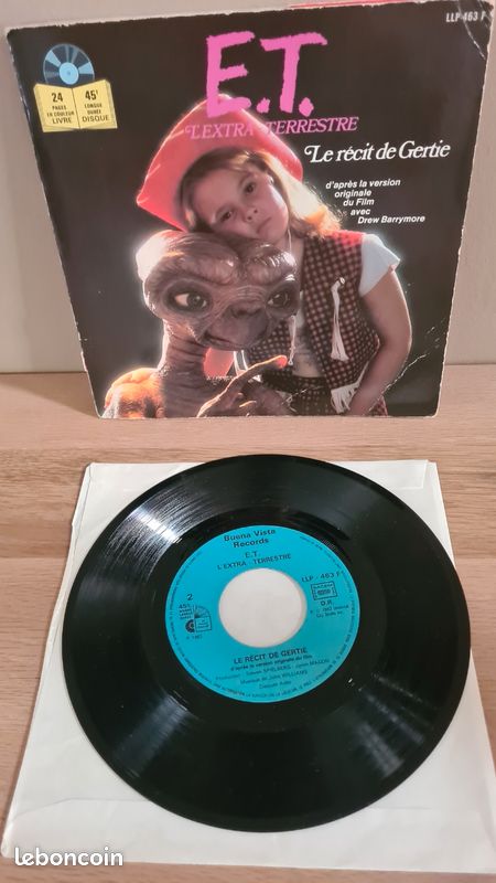 Livre vinyle 45t E.T (image 1)