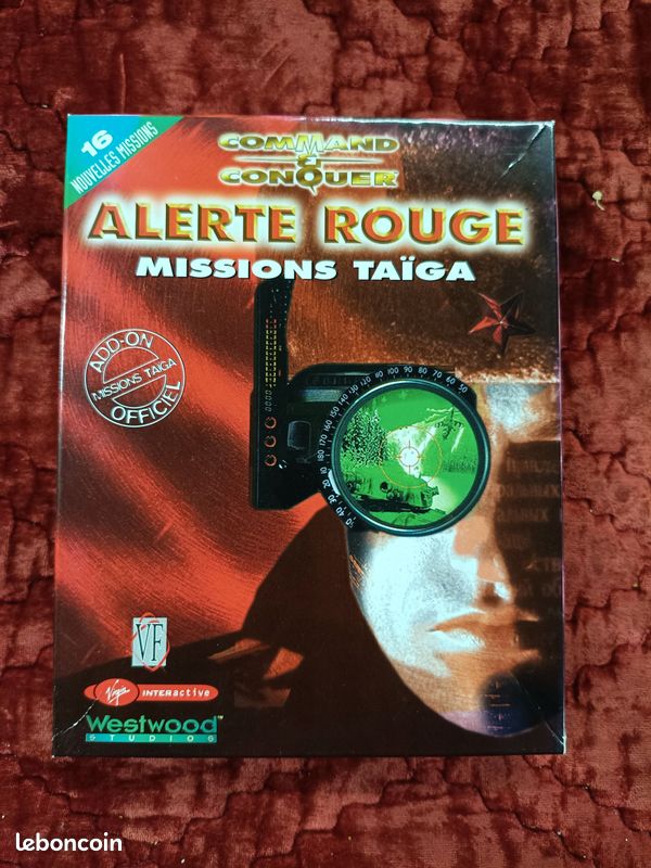 Boîte Vide Jeu PC Rêve De Mars – Big Box Années 90, état Correct Pour Collection