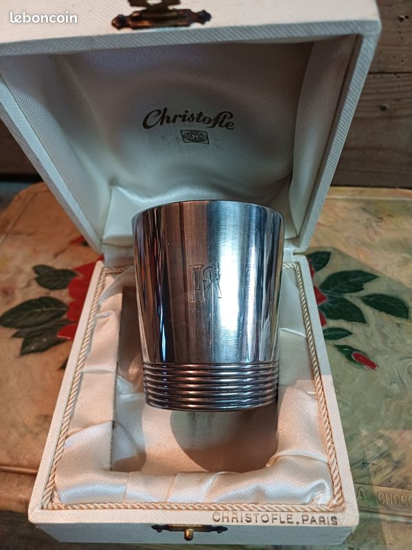 Timbale christofle de naissance