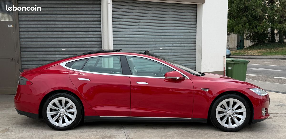 TESLA MODEL-S MODEL S 85 KWh + TOIT OUVRANT + MCU2 + SOH 96% (image 8)