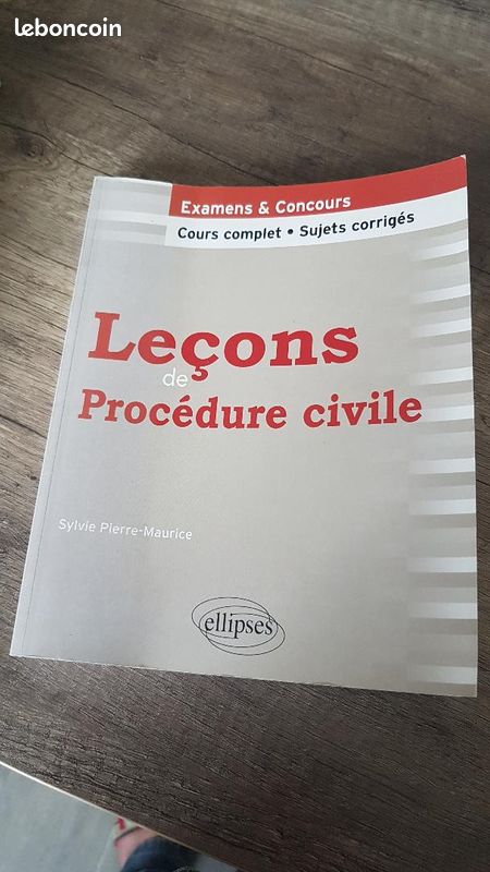 Leçons de procédure civile (image 1)