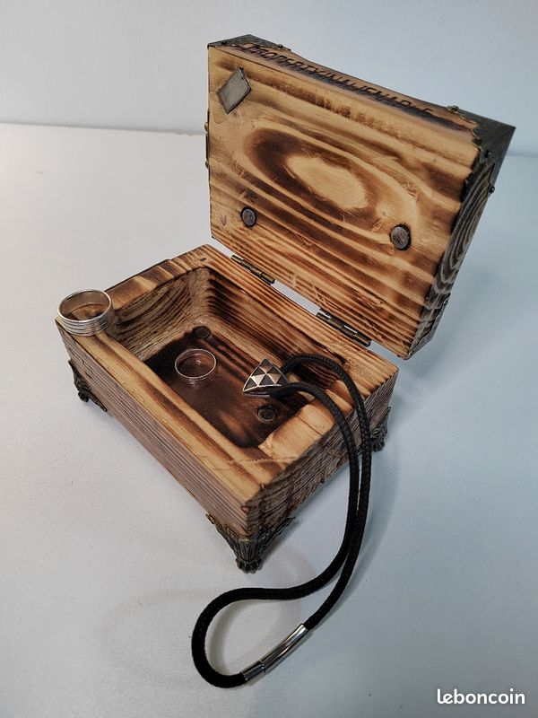 Boîte à Bijoux en bloc de palette (fait main) (image 6)