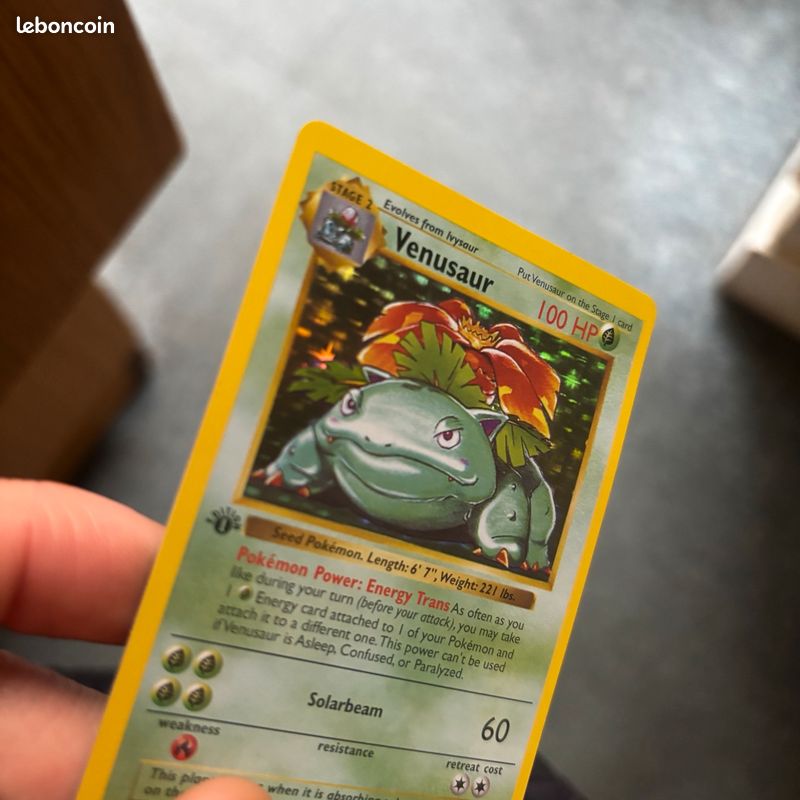 first edition venusaur pokemon card Amazon.com: Dragon Ball Super Card Game: Ultimate Squad Premium Pack Set  08, Red : Toys & Games main image 1