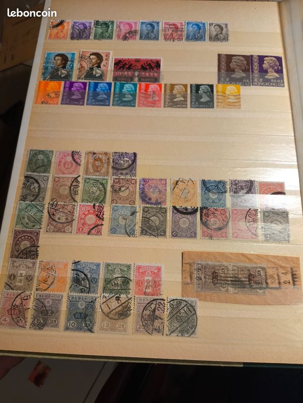 Album Briefmarken - Collection Timbres Asie (Chine, Japon, Hong Kong) (image 7)