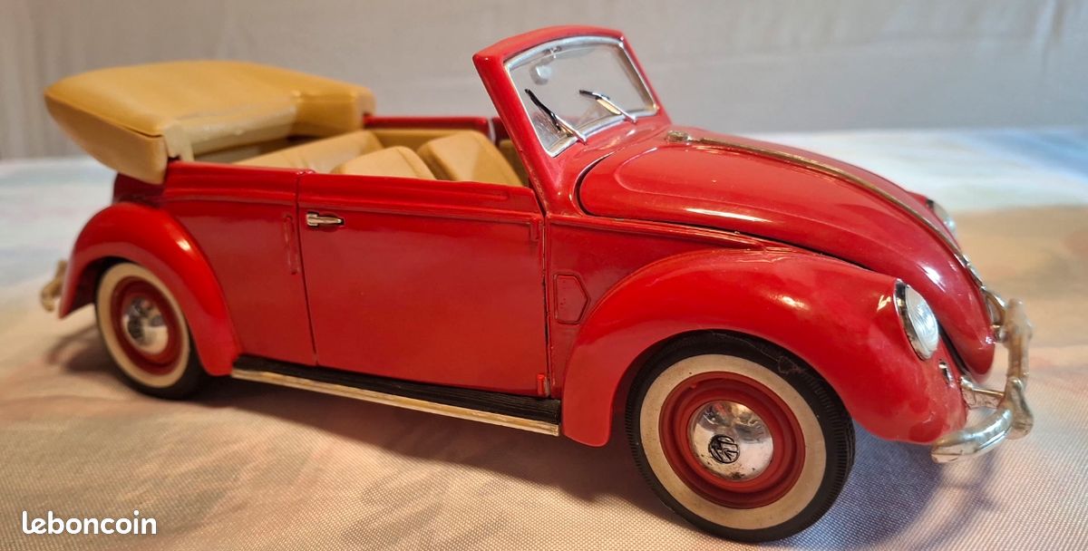 Plaque Arrière Miniature 1/18 Maisto - Pour Volkswagen Coccinelle 1951, Occasion
