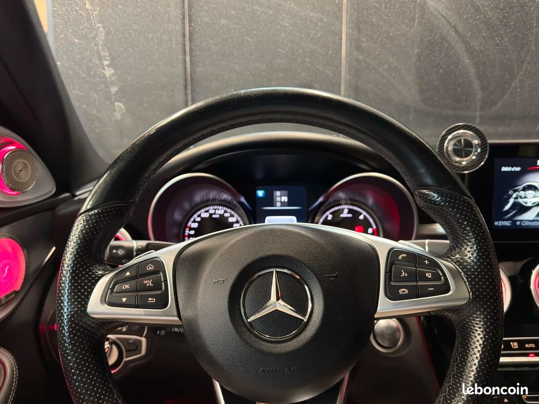 Mercedes CLASSE C220d Fascination Pack AMG - ORIGINE FRANCE - SUIVI COMPLET - RÉVISION À JOUR (image 29)