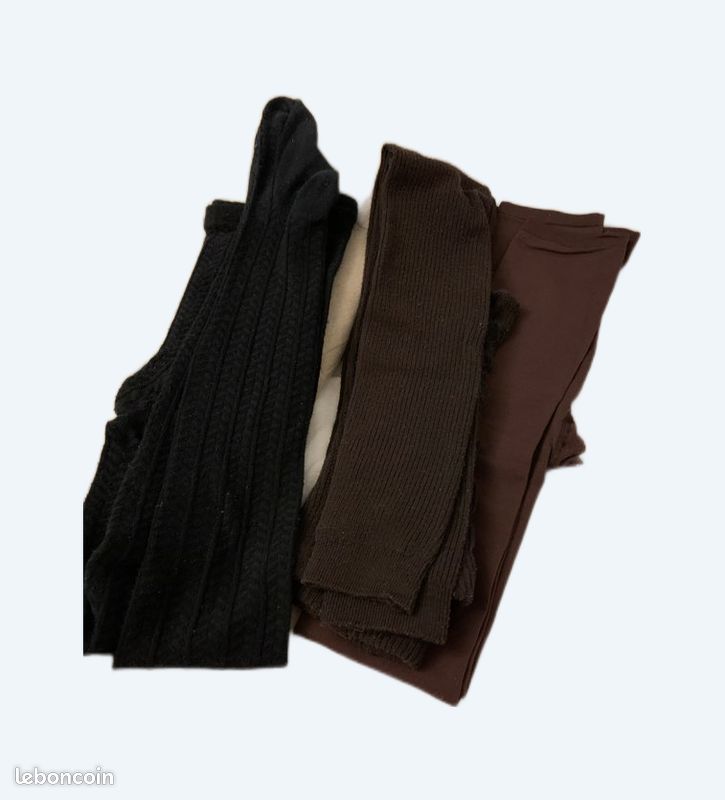 Collants sans pied opaques T S (image 2)