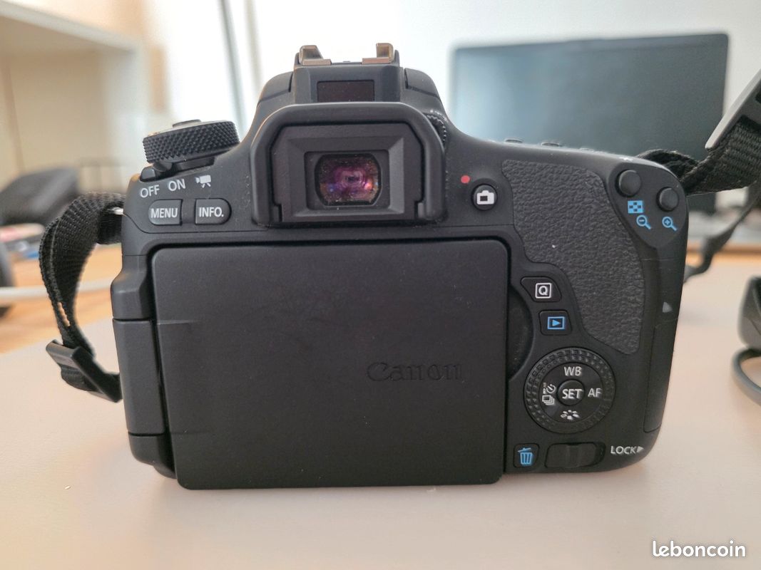 Canon EOS 760D – Boîtier nu – Très bon état (image 3)