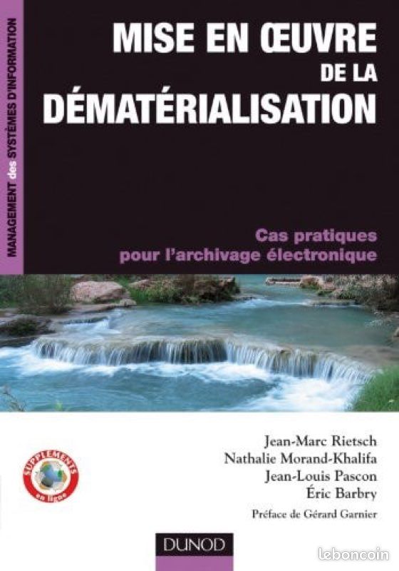 Mise en œuvre de la dématérialisation. Dunod (image 1)