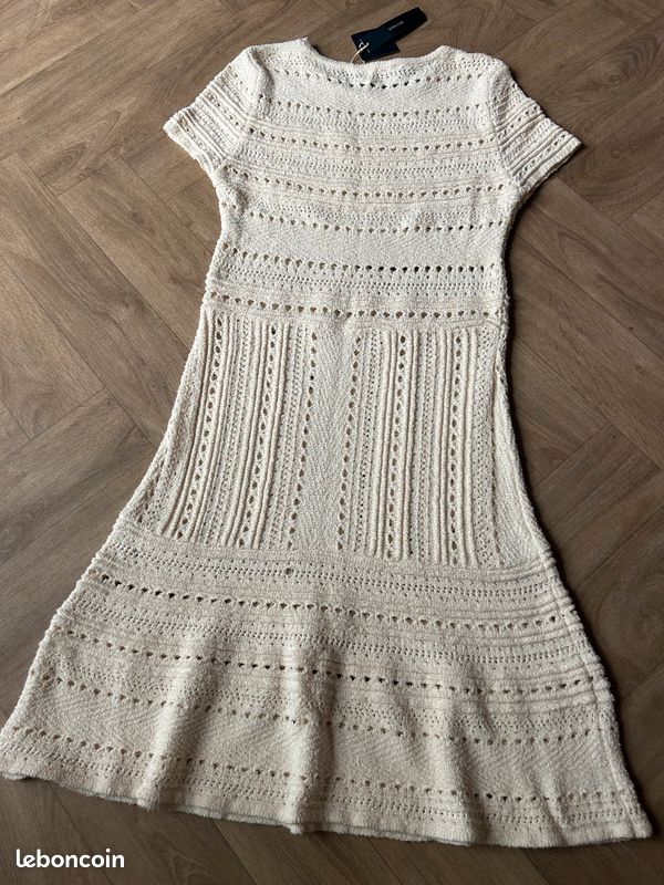 Crochet Robe Zara Maille Robe En Maille Crochet Zara Robe En