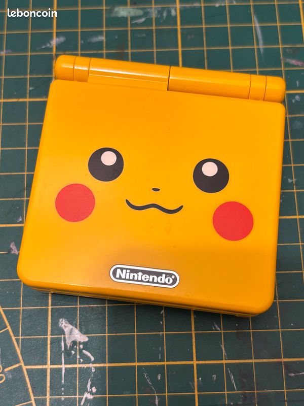 Console Nintendo Game Boy Advance SP Édition Pikachu Import Jap Très Bon État (image 1)