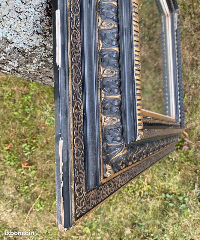 Miroir style Napoléon III fin XIXieme (image 5)