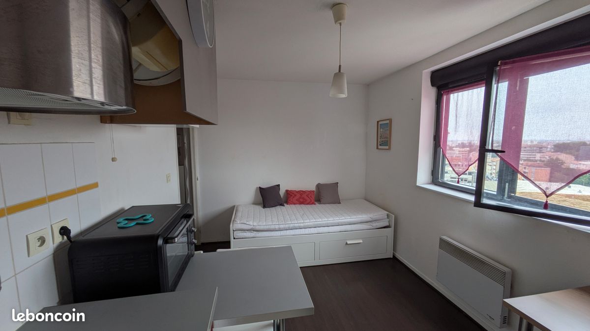 Appartement 1 pièce 17 m² · à Toulouse · 17 m² · 575 €/mois