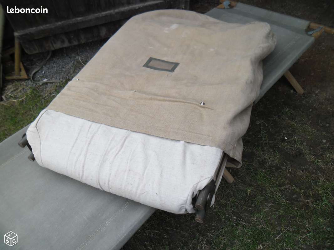 Lits picot,bois,tube,militaire pour militaria ww2 (image 3)