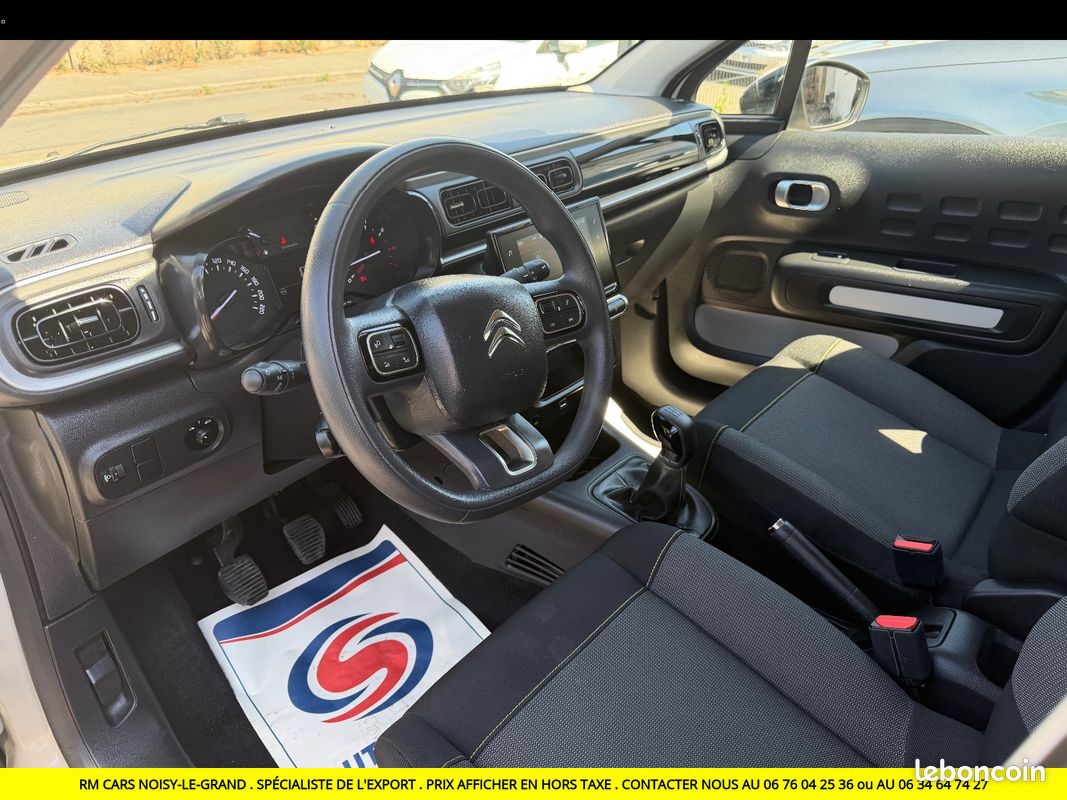CITROEN C3 1.2 ESSENCE SS BVM5 Feel Pack EXPORT TUNISIE MAROC PRIX EN HT (image 11)