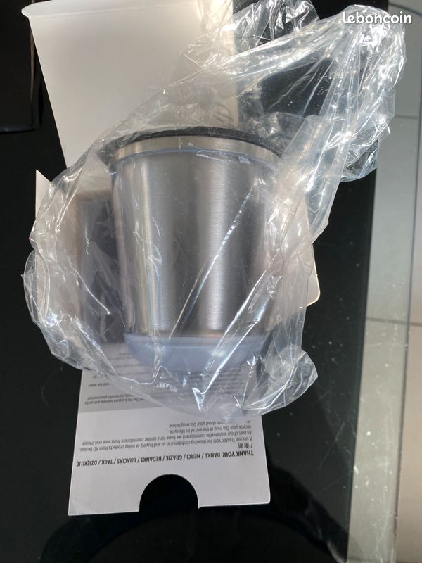 Mug de voyage neuf design isolant en inox (image 2)