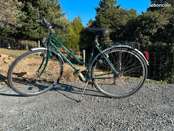 Ancienne sonnette lion (Peugeot ?) vélo cyclisme vintage