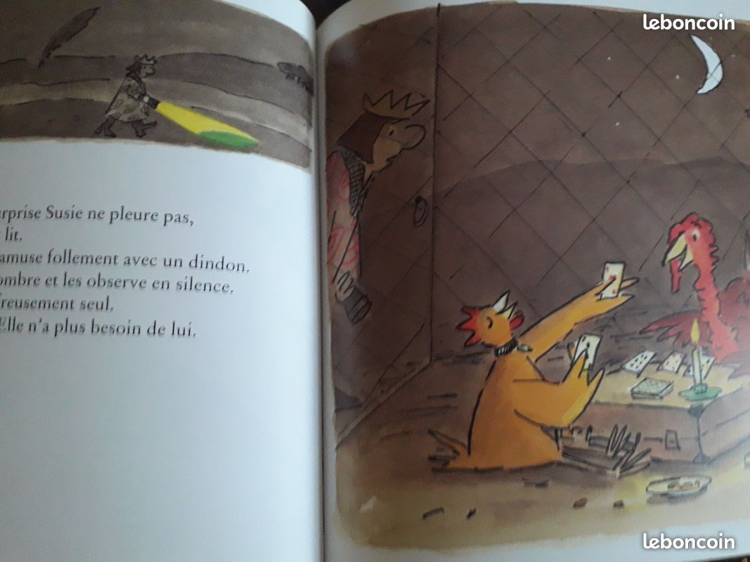 Livre école des loisirs :le roi ,le poule... (image 2)